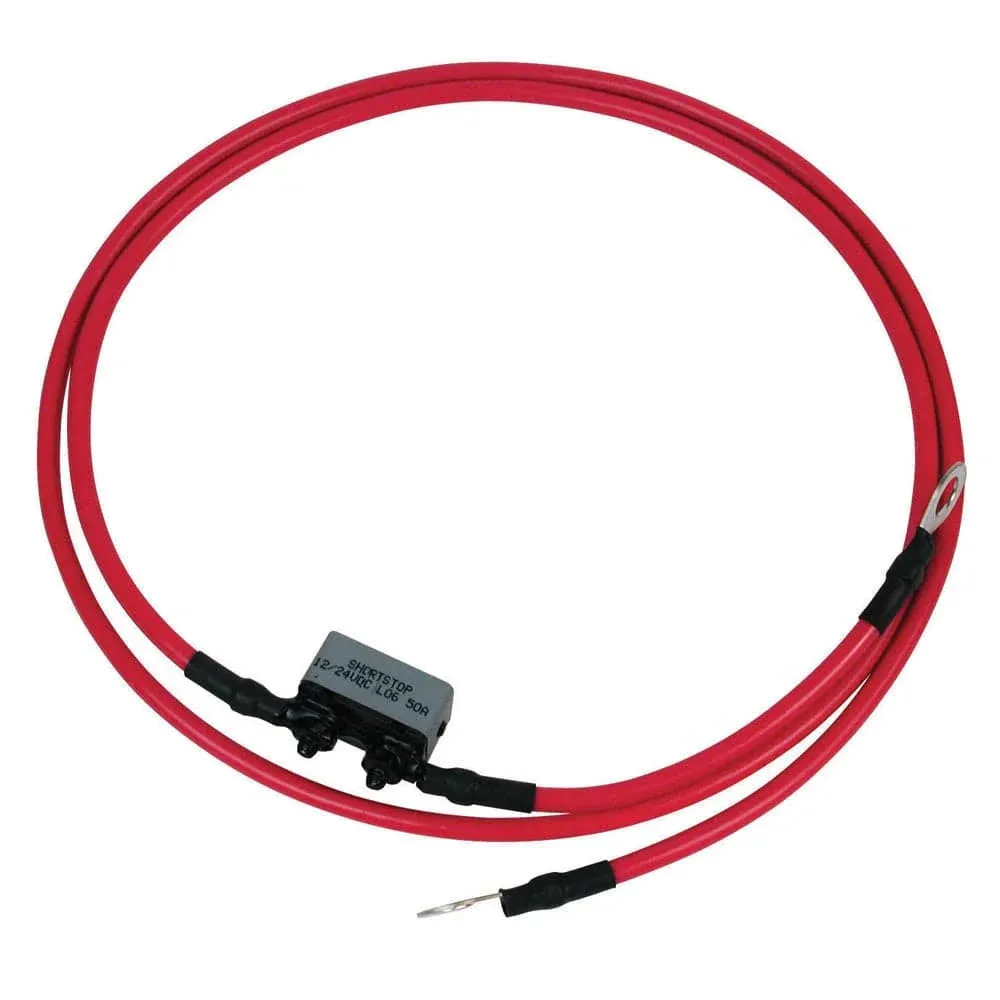 "MotorGuide 8 Gauge Battery Cable & Terminals 4' Long"