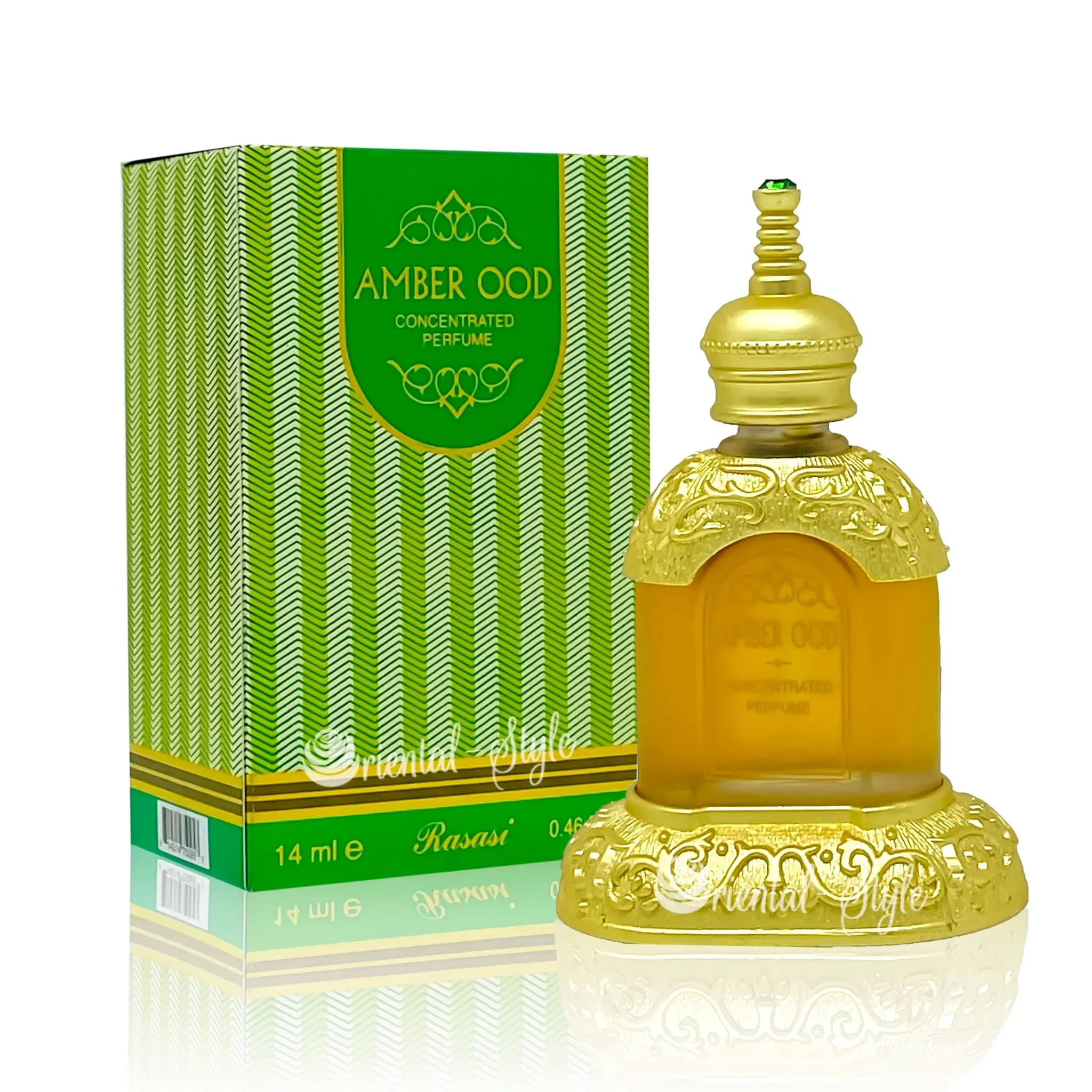 Rasasi Amber Ood Concentrated Perfume Attar 14 ml