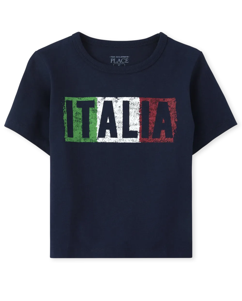 Baby And Toddler Boys Italia Graphic Tee - Blue