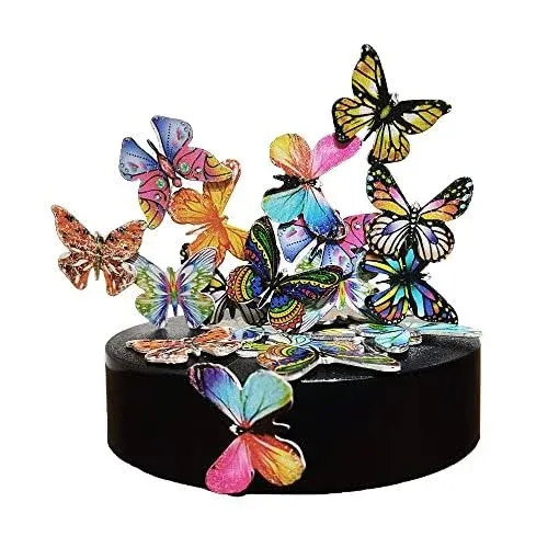 LICRAFT Desk Sculpture Butterflies Desktop Stress Relief Toy Fidget Toy for A...