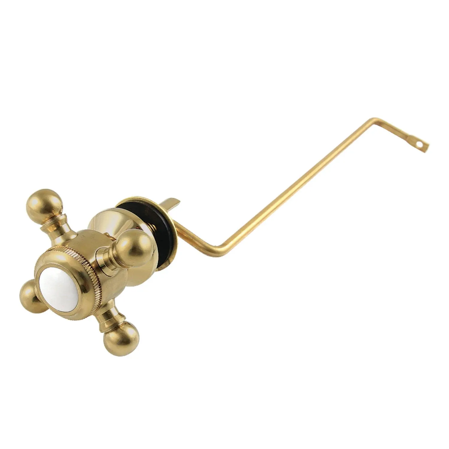 Kingston Brass KTBXS7 Buckingham Side Mount Toilet Tank Lever, Brushed Brass