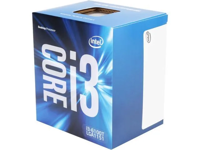 Intel Corp. BX80662I36100T Core i3 6100T Processor LV