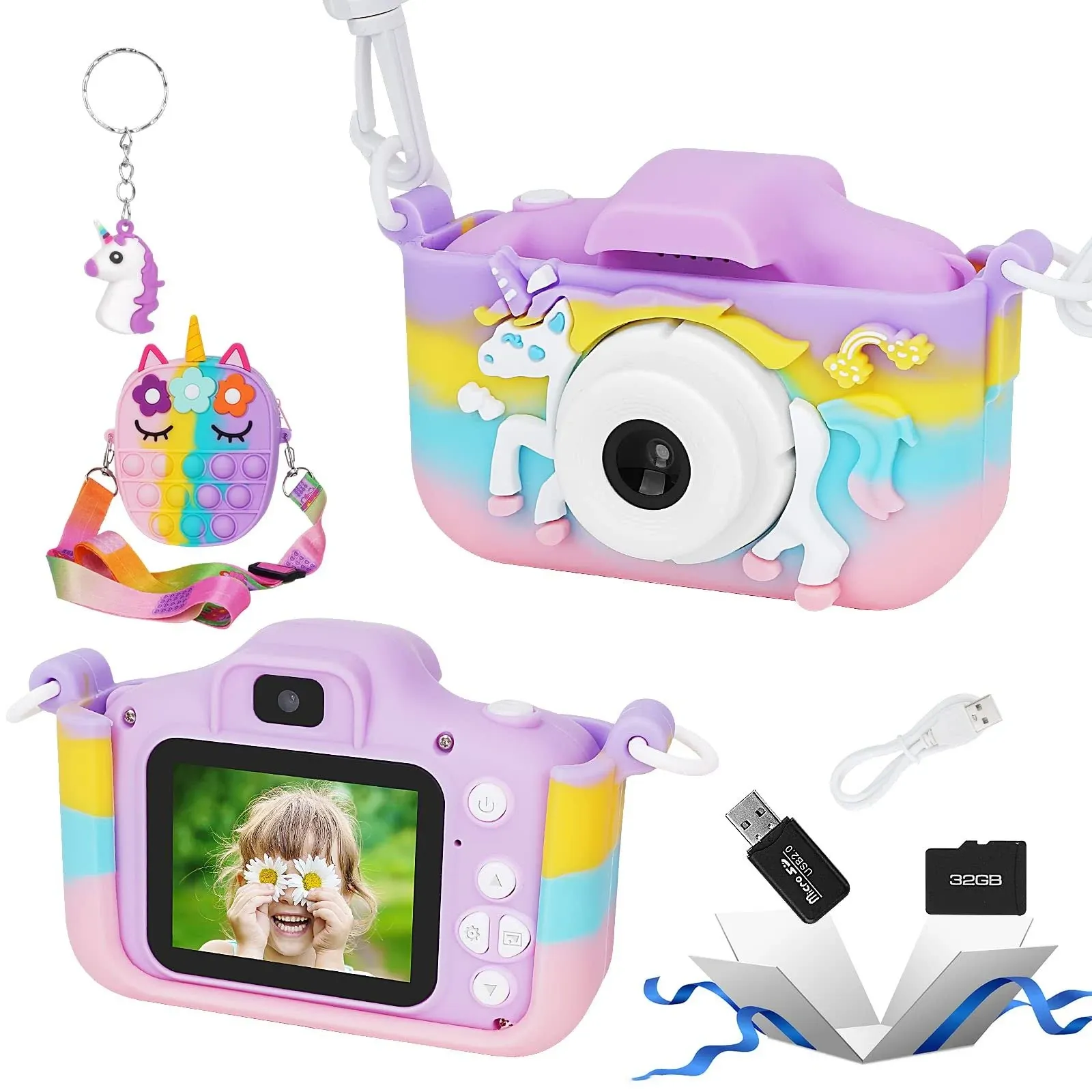 ArtCWK Kids Camera for Girls