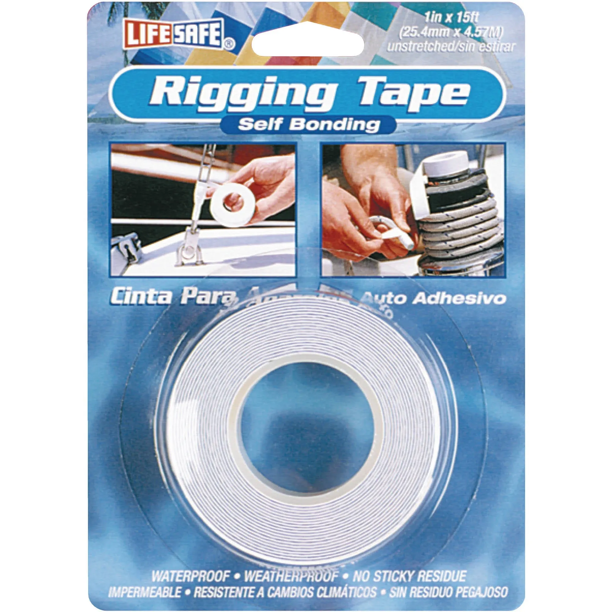 White Rigging Tape 1" x 15'