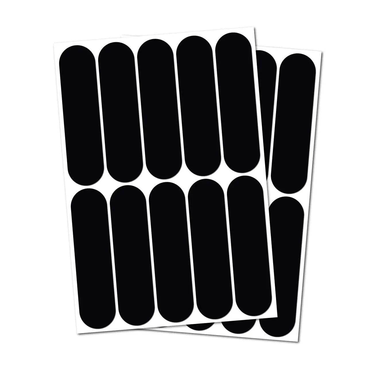 2 x Kit of 10 Retro Reflective Stickers for Motorcycle, Helmets, Bike, Scooters, Stroller, Buggy, ... - Universal Adhesive - 3M™ Technology - High Visibility - Discreet - Design - Grip