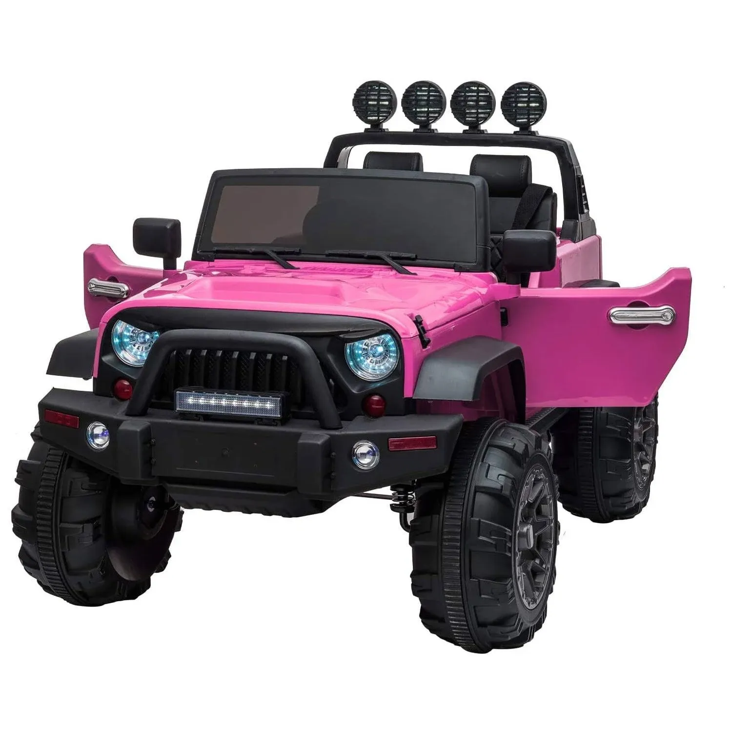 Tobbi 12V Kids Electric Battery Powered Wrangler Ride on Toy with Remote