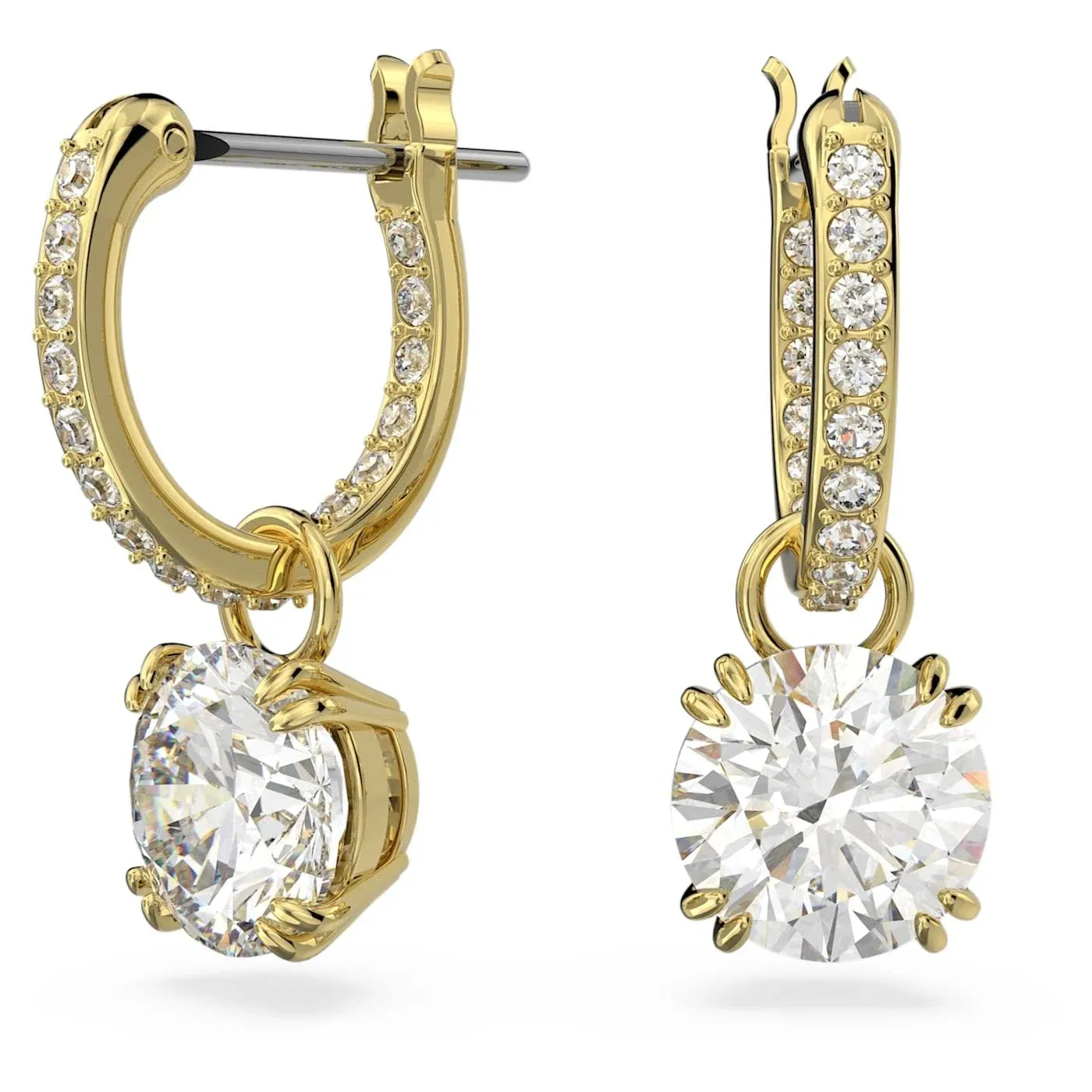 Woman Swarovski Constella drop Earrings Collection