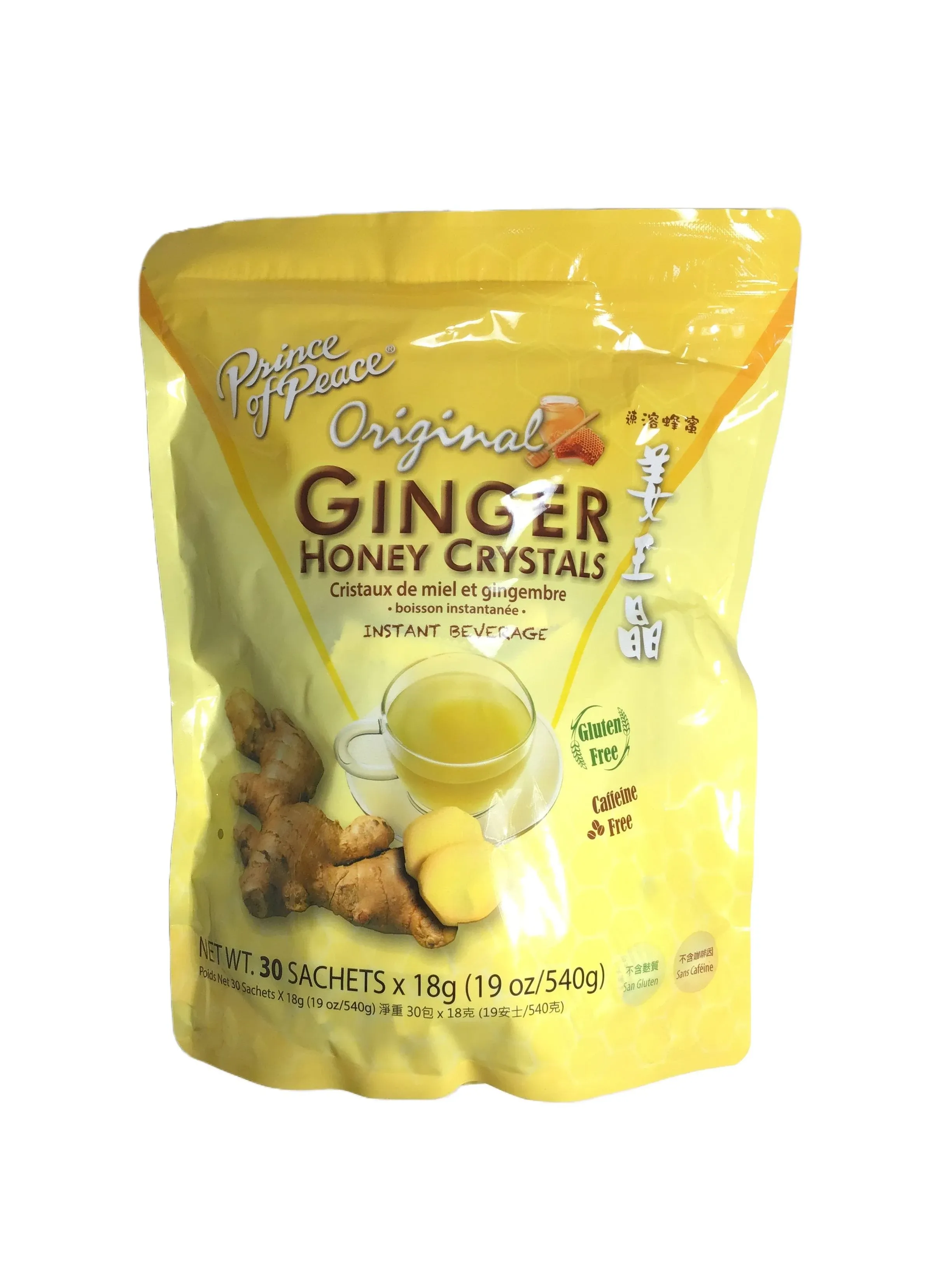 Prince of Peace Ginger Honey Crystals, 30 Ct