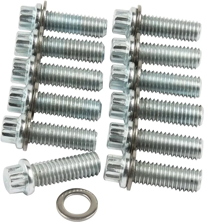 Intake Manifold Bolt Kit SB Chevy 12-Point