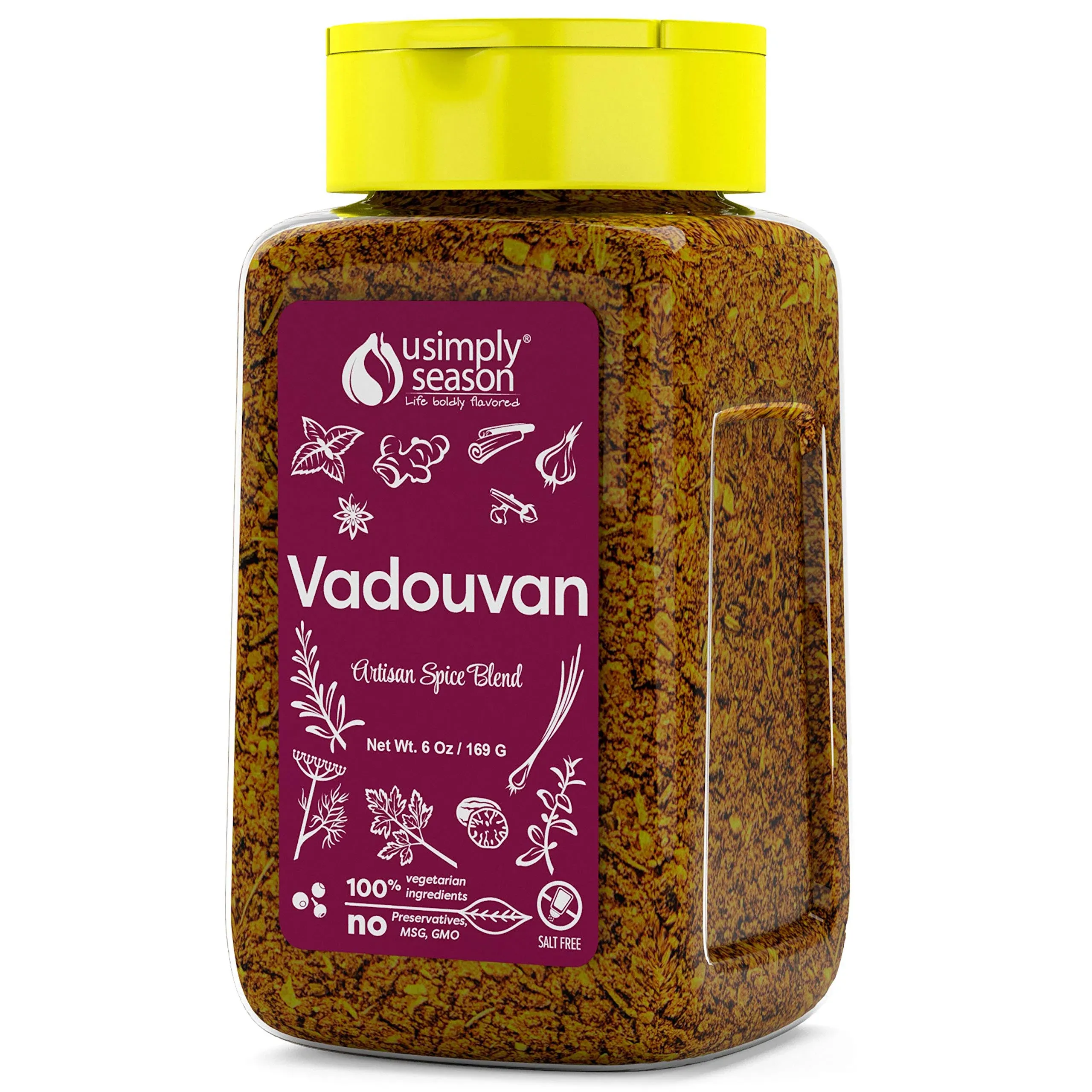 USimplySeason Vadouvan Spice Indo-French Fusion Curry Seasoning Blend