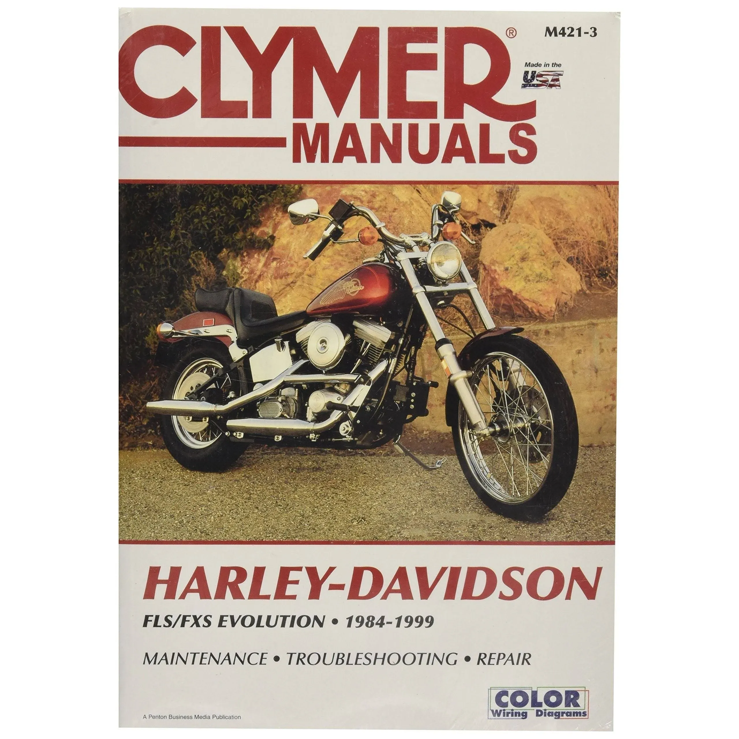 Clymer Manuals Clymer Manual Hd Fls/Fxs Evolution 84-99  (M4213)