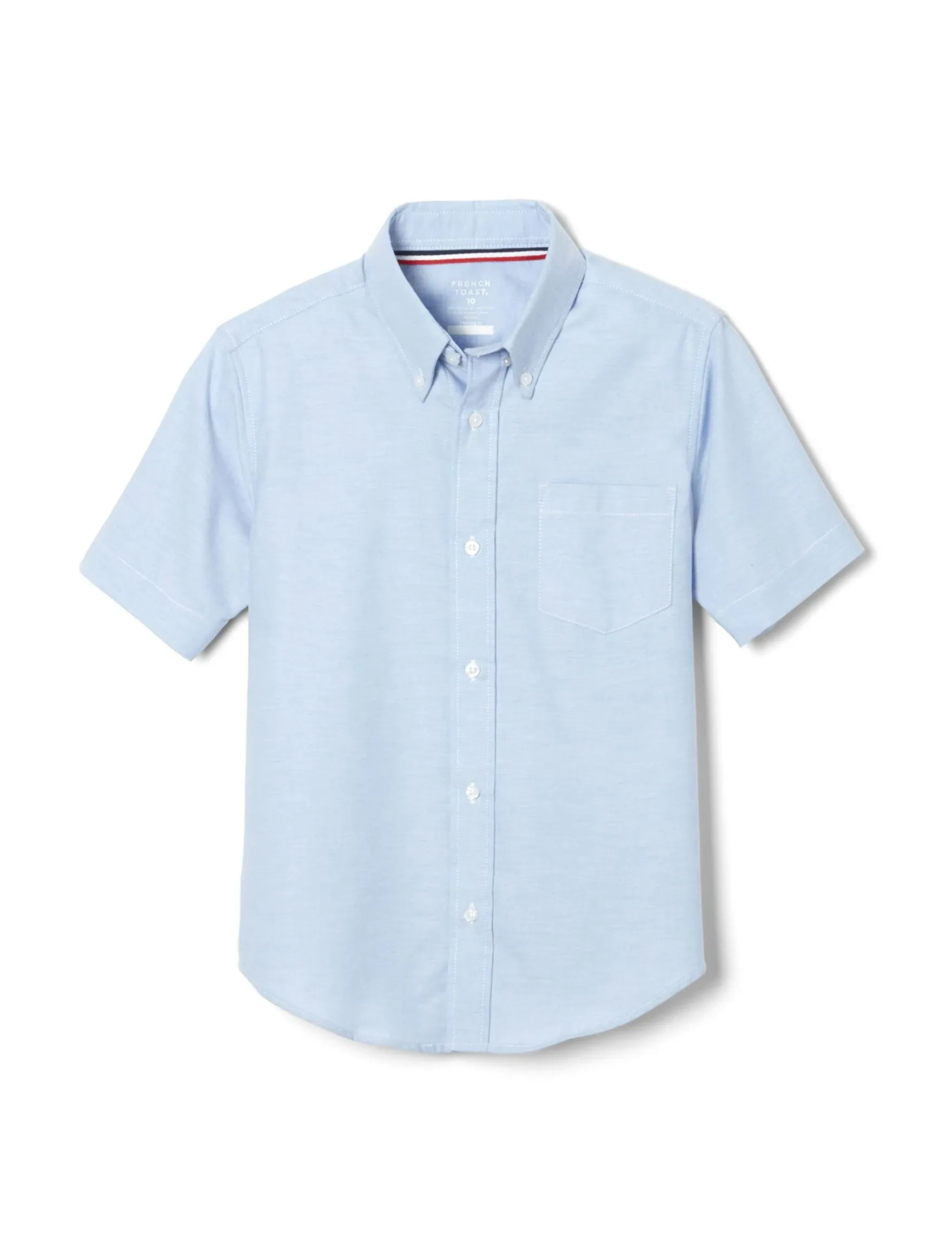 French Toast Boys Short Sleeve Oxford Shirt