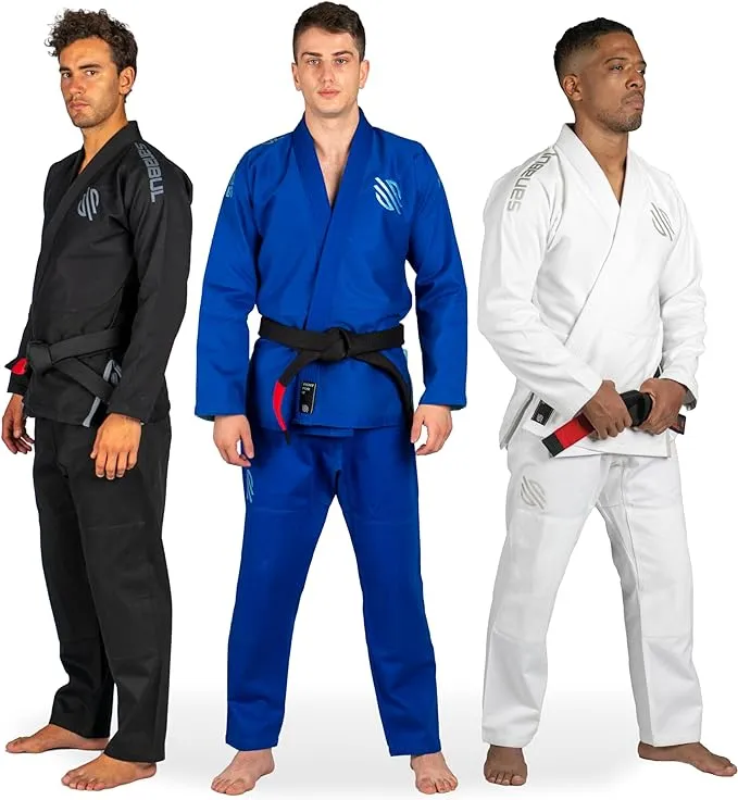 Sanabul Essential BJJ Gi for Men Brazilian Jiu Jitsu Gi Lightweight Preshrunk Fabric for Jiu-Jitsu Training & Competition