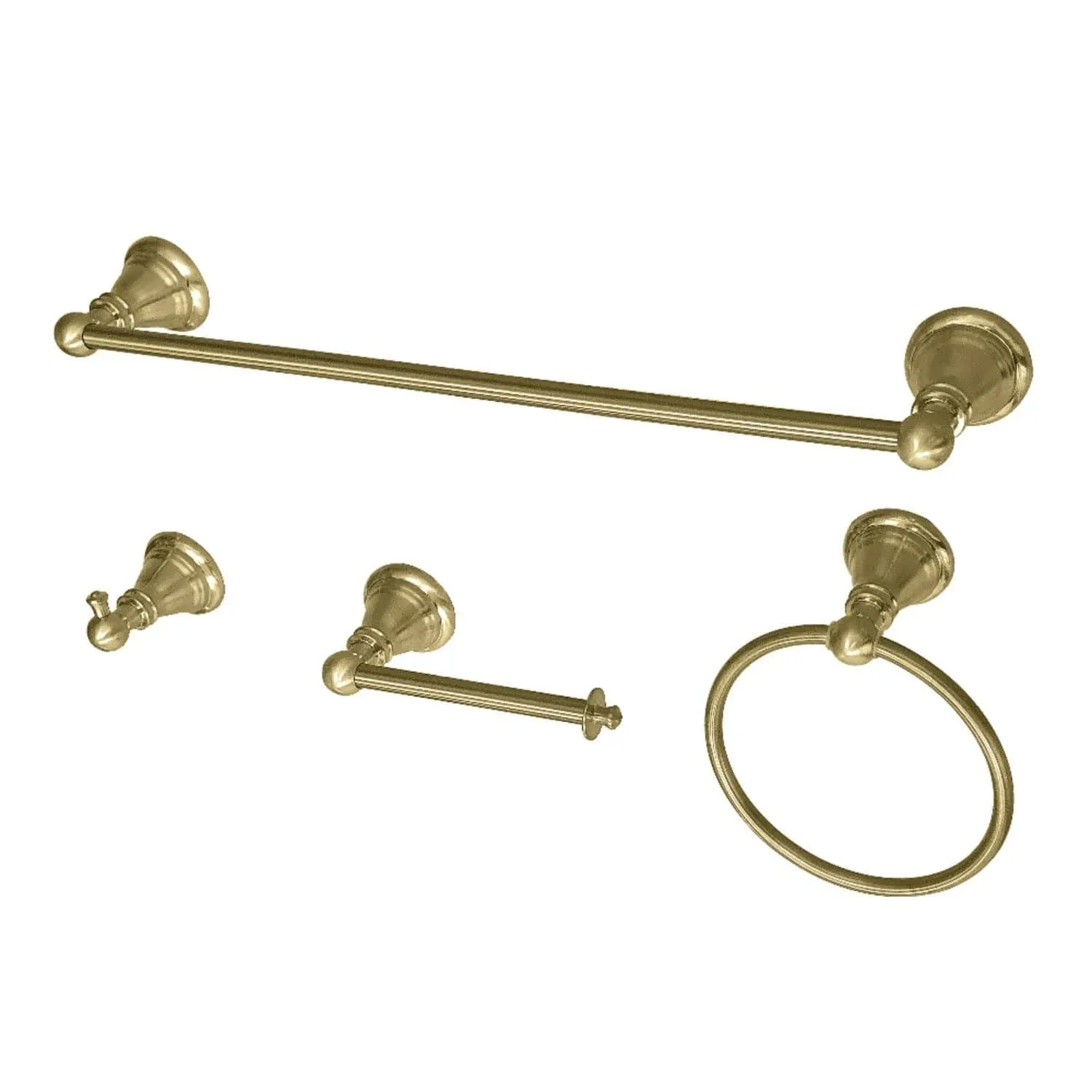 Kingston Brass BAHK192478BB American Classic 4-Piece Bathroom Accessory Set ...