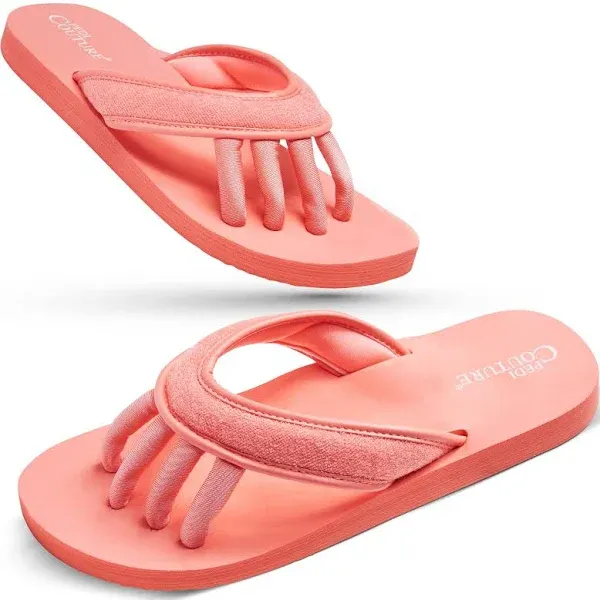 PediCouture || Pedicure Sandal NWT - Coral , Size S (5-6)