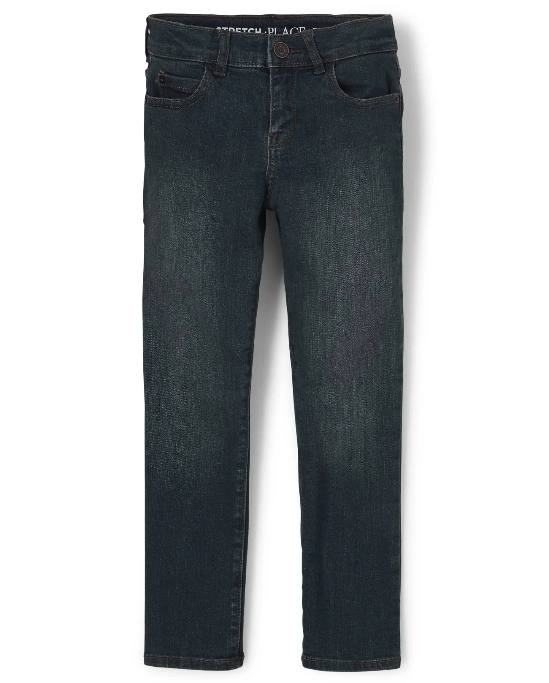 The Children's Place Boys' Stretch Straight Leg Jeans