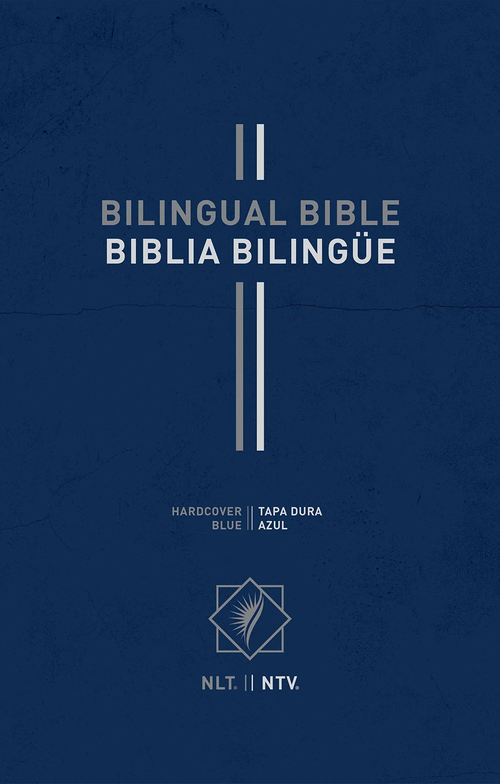 Bilingual Bible / Biblia bilingüe NLT/NTV (Hardcover, Gray)