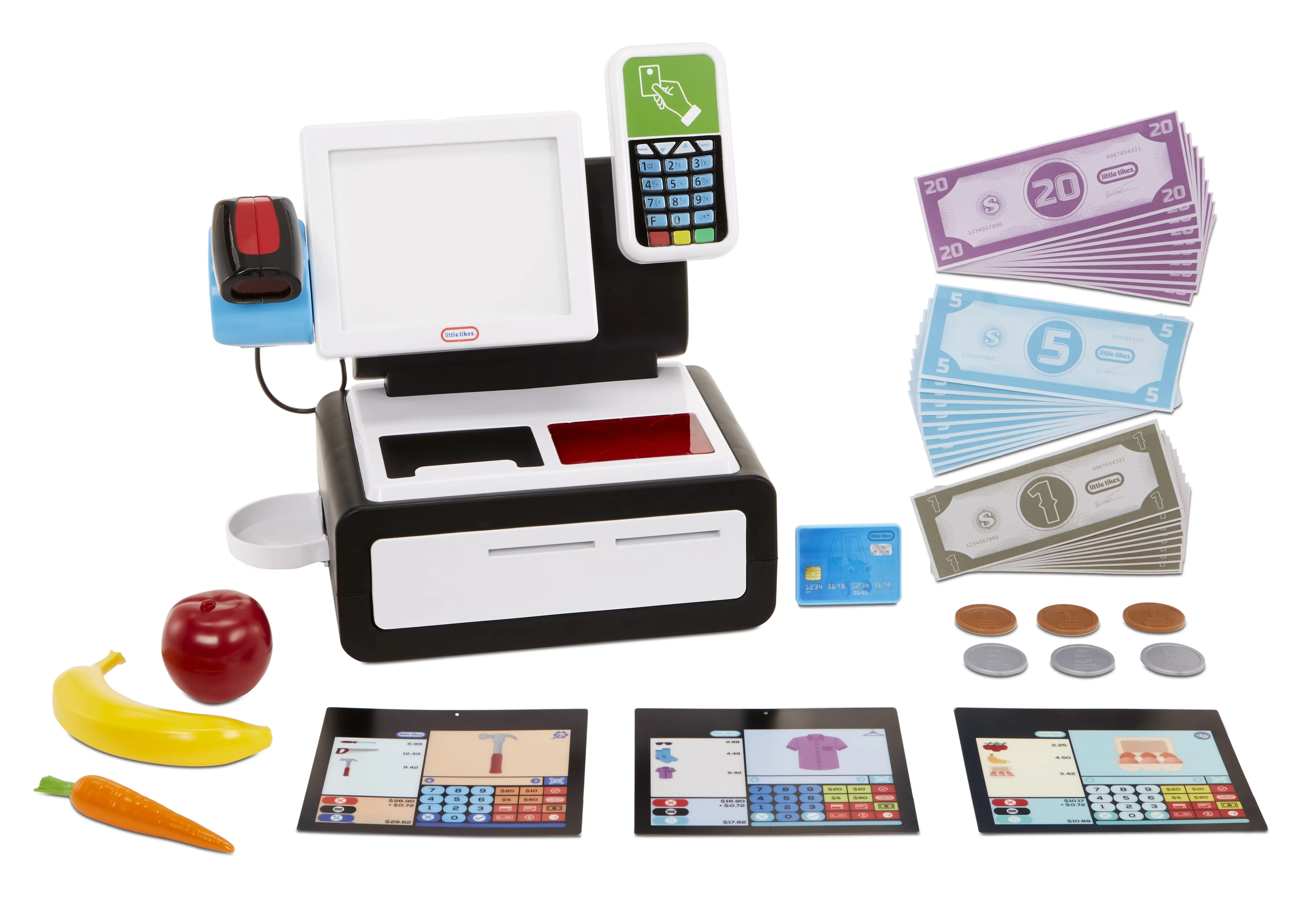 Little Tikes First Self-Checkout Stand Play Cash Register with Realistic Lights