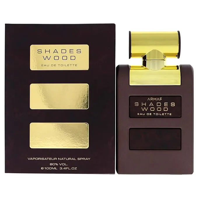 Armaf Shades Wood EDT Spray Men 3.4 oz