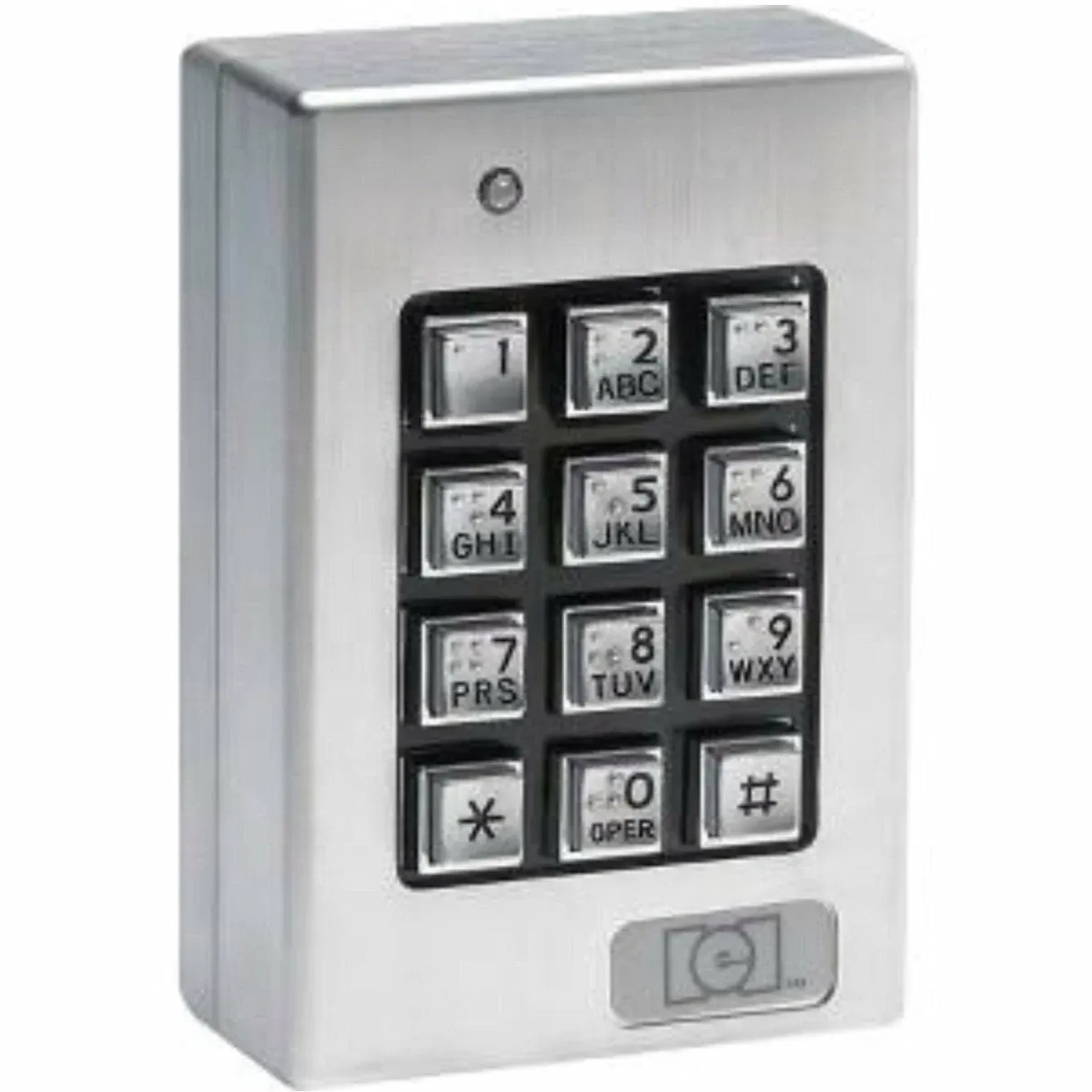 Linear 212SE Weatherproof Keypad (Silver)