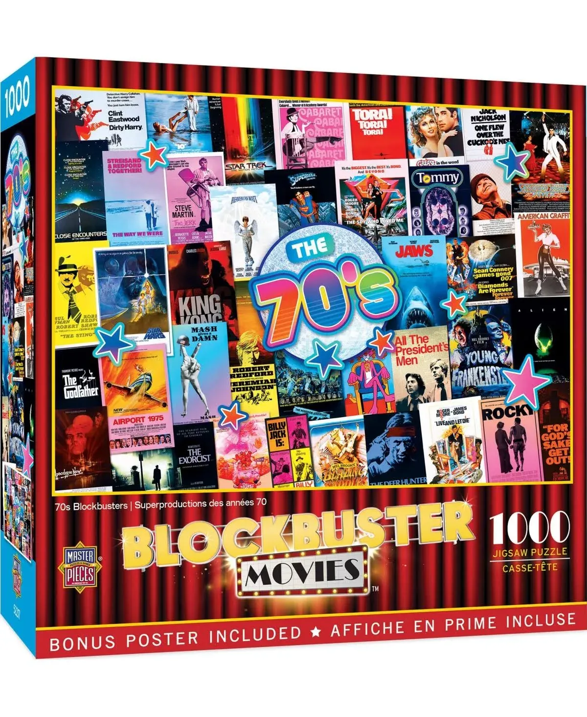 "70's Movies 1000pc Puzzle..@Masterpcs"