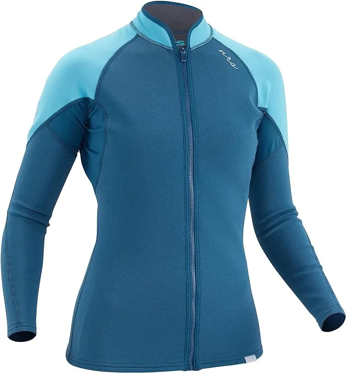 NRS Women's HydroSkin 0.5 Jacket, Moroccan Blue