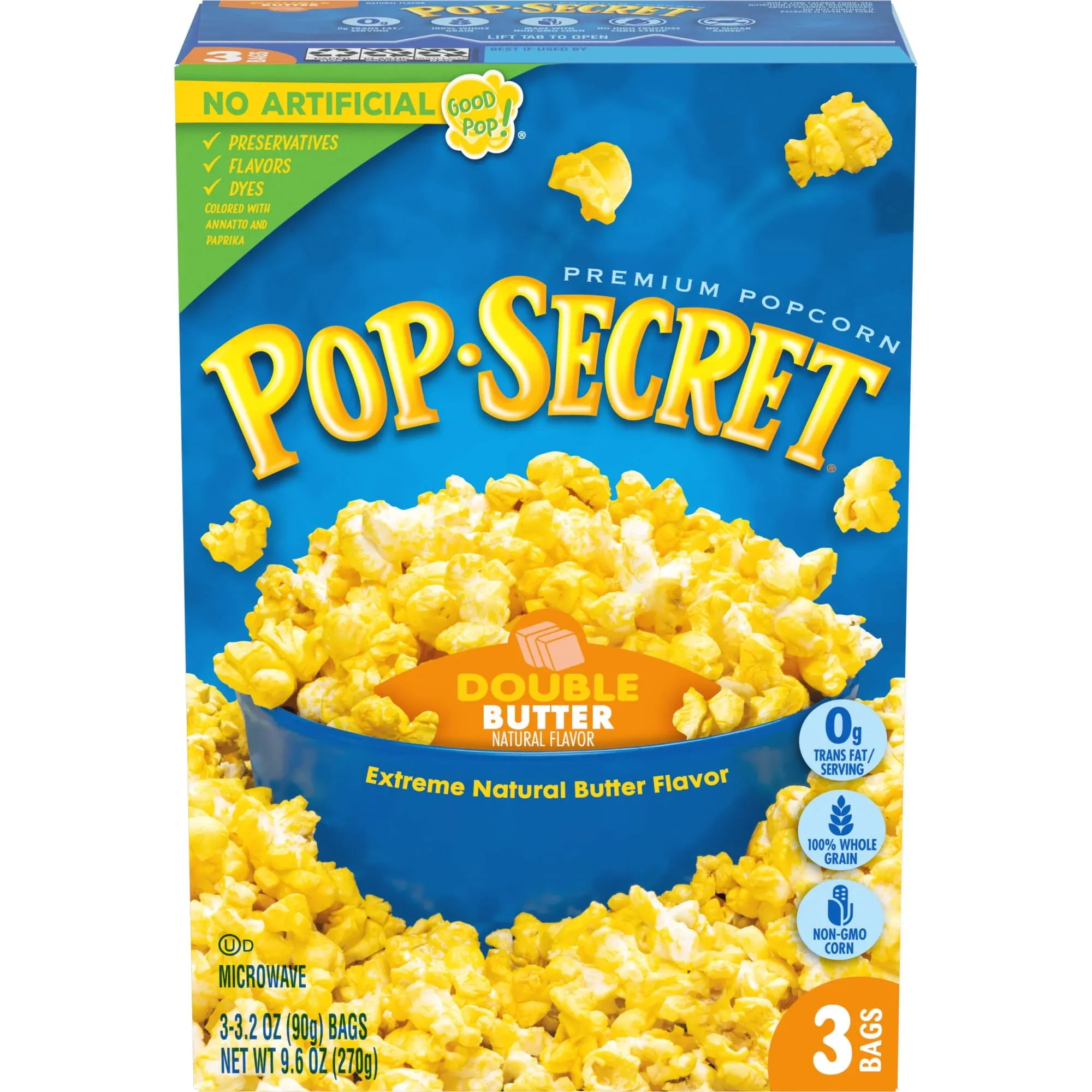 Pop Secret Double Butter Microwave Popcorn