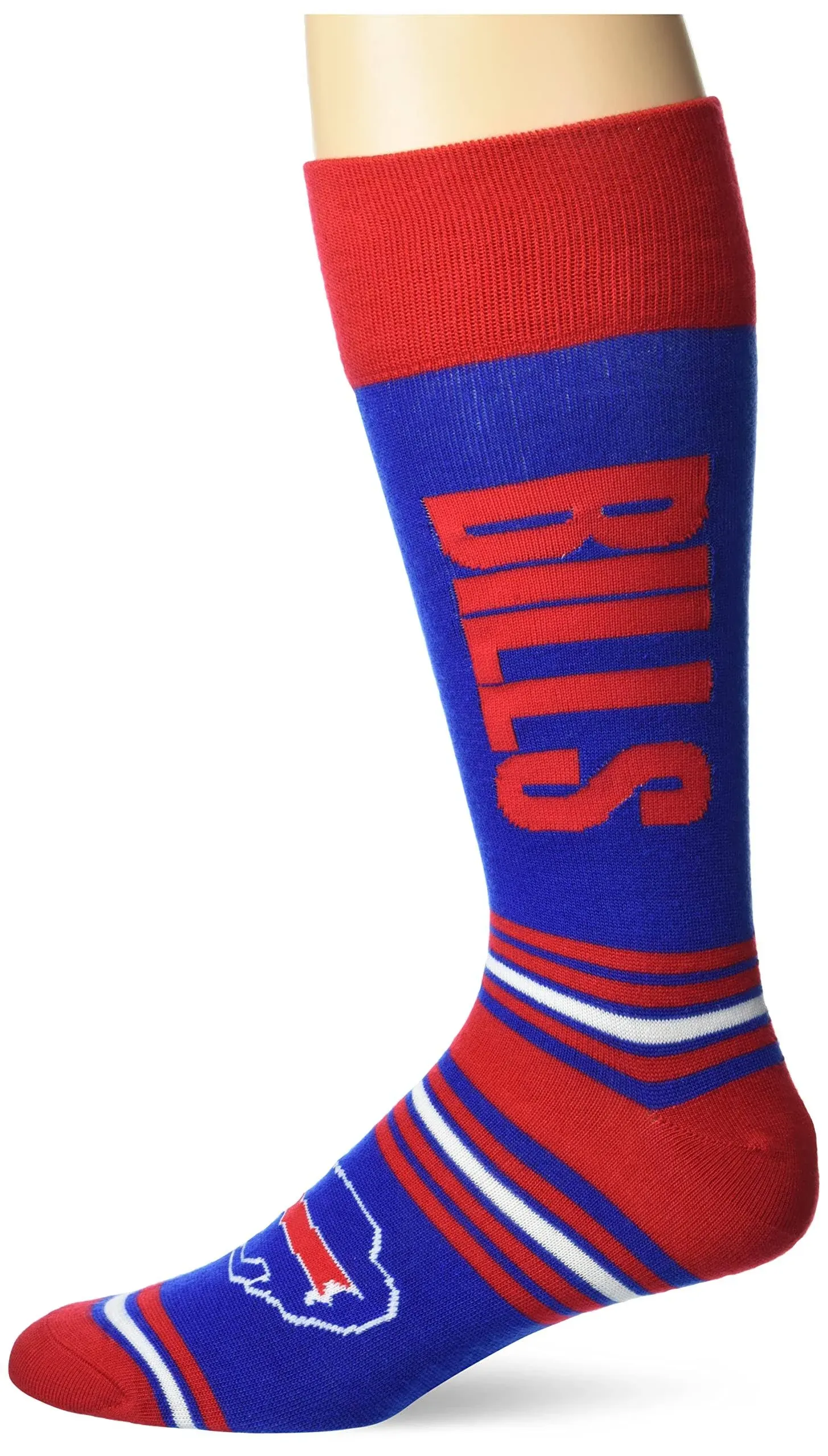 FBF NFL Go Team Dress Crew Sock