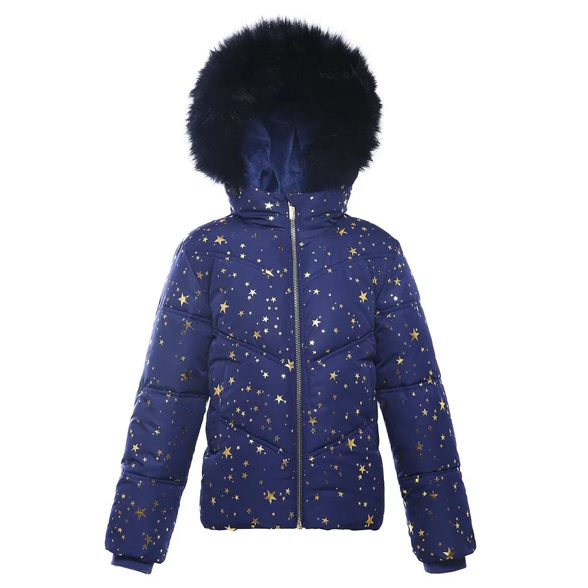 Rokka&Rolla Girls' Heavyweight Puffer Jacket Bubble Coat