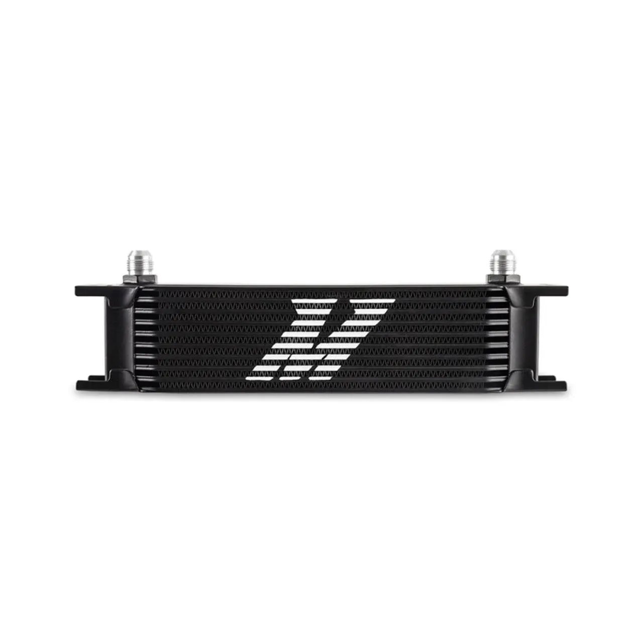 Mishimoto Universal 8AN 10 Row Oil Cooler Powder-Coated Black (MMOC-10-8BK)