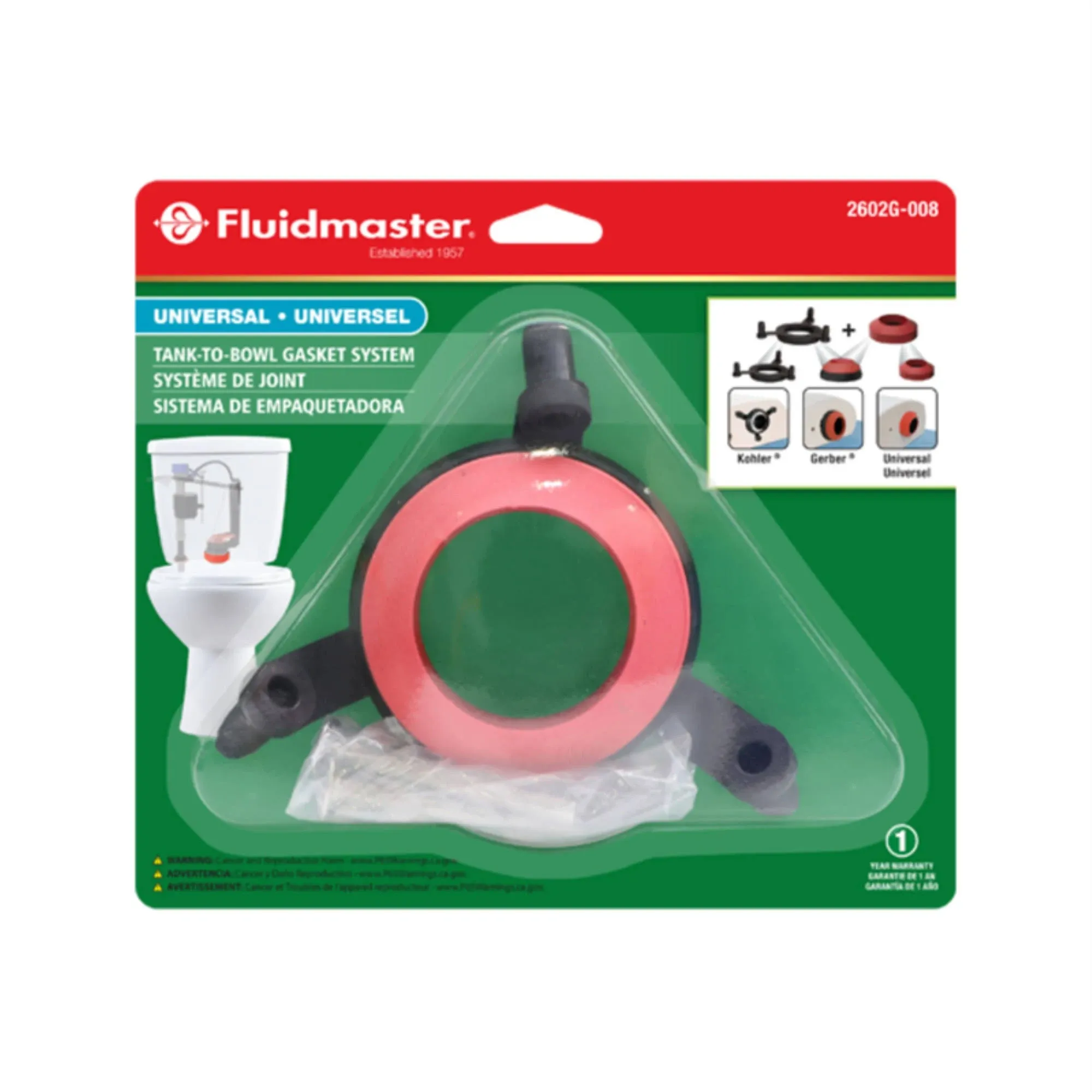 Fluidmaster Universal Tank to Bowl Gasket