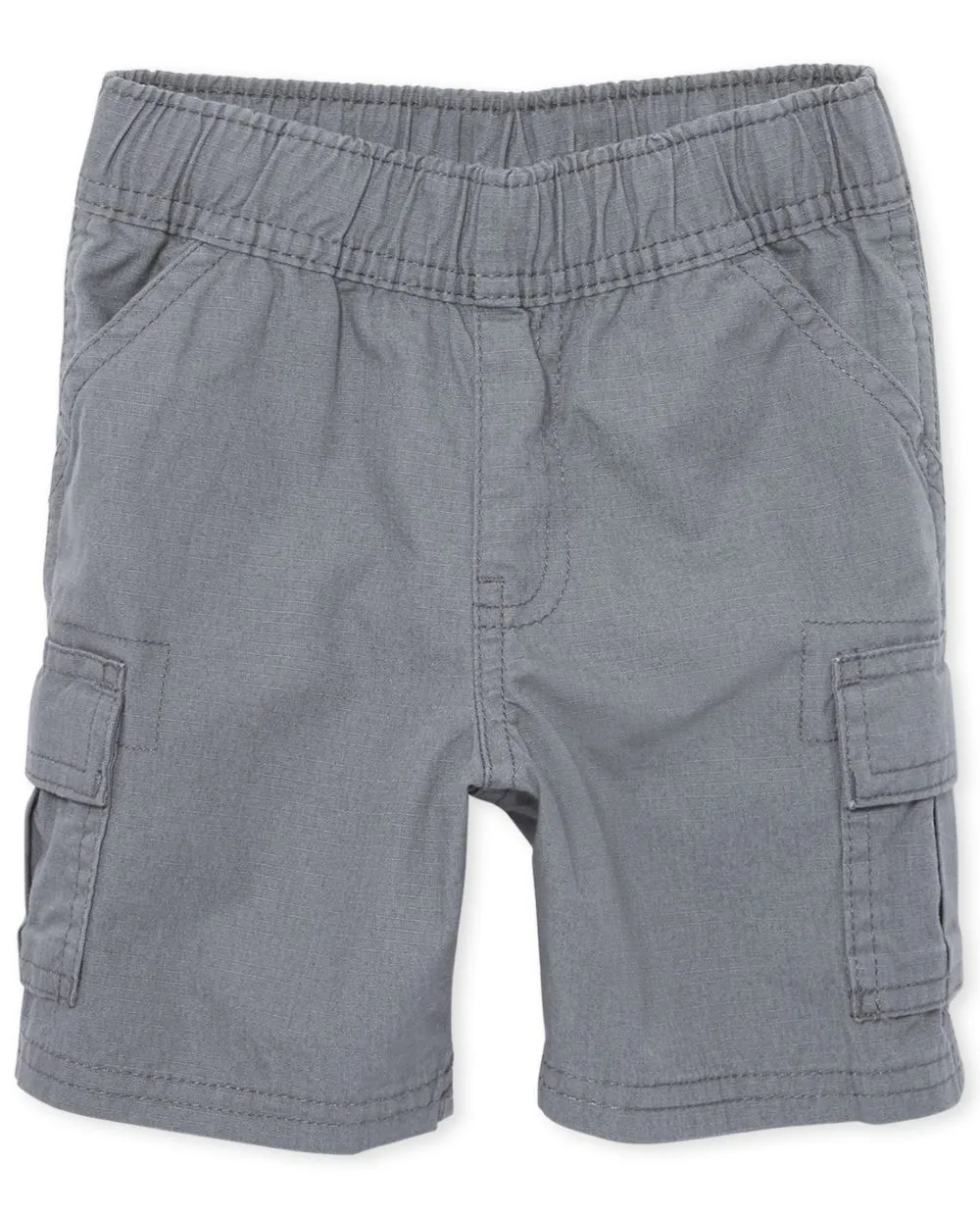 Toddler Boys Pull On Cargo Shorts - Gray