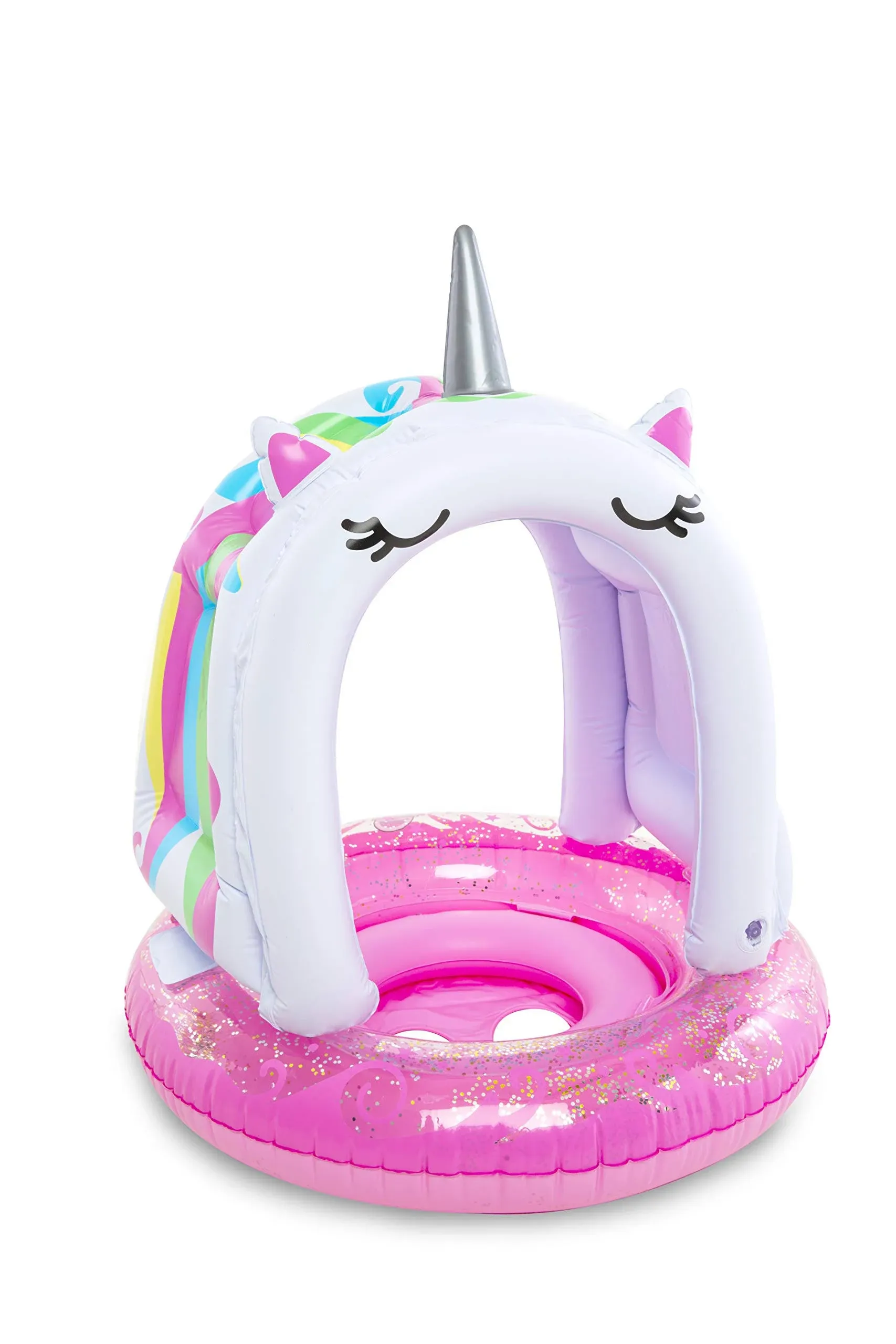  Lil' Unicorn Pool Float with Canopy 