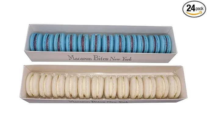 Macarons - Blue and White