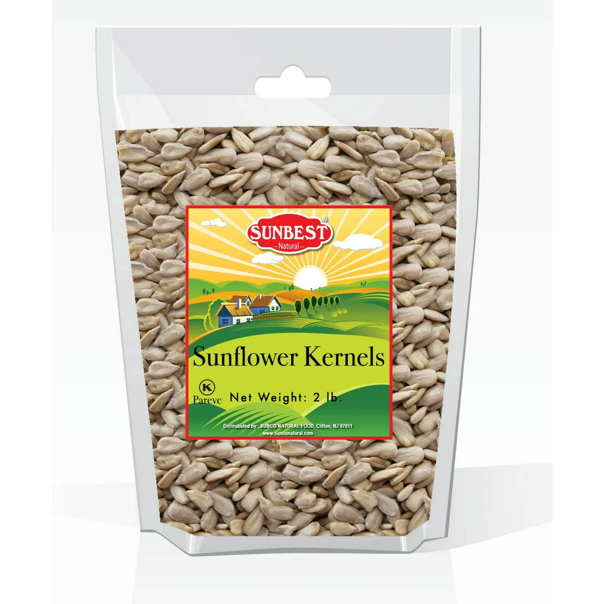 Sunbest Raw Sunflower Seed Kernels, Unsalted, Unroasted in Resea