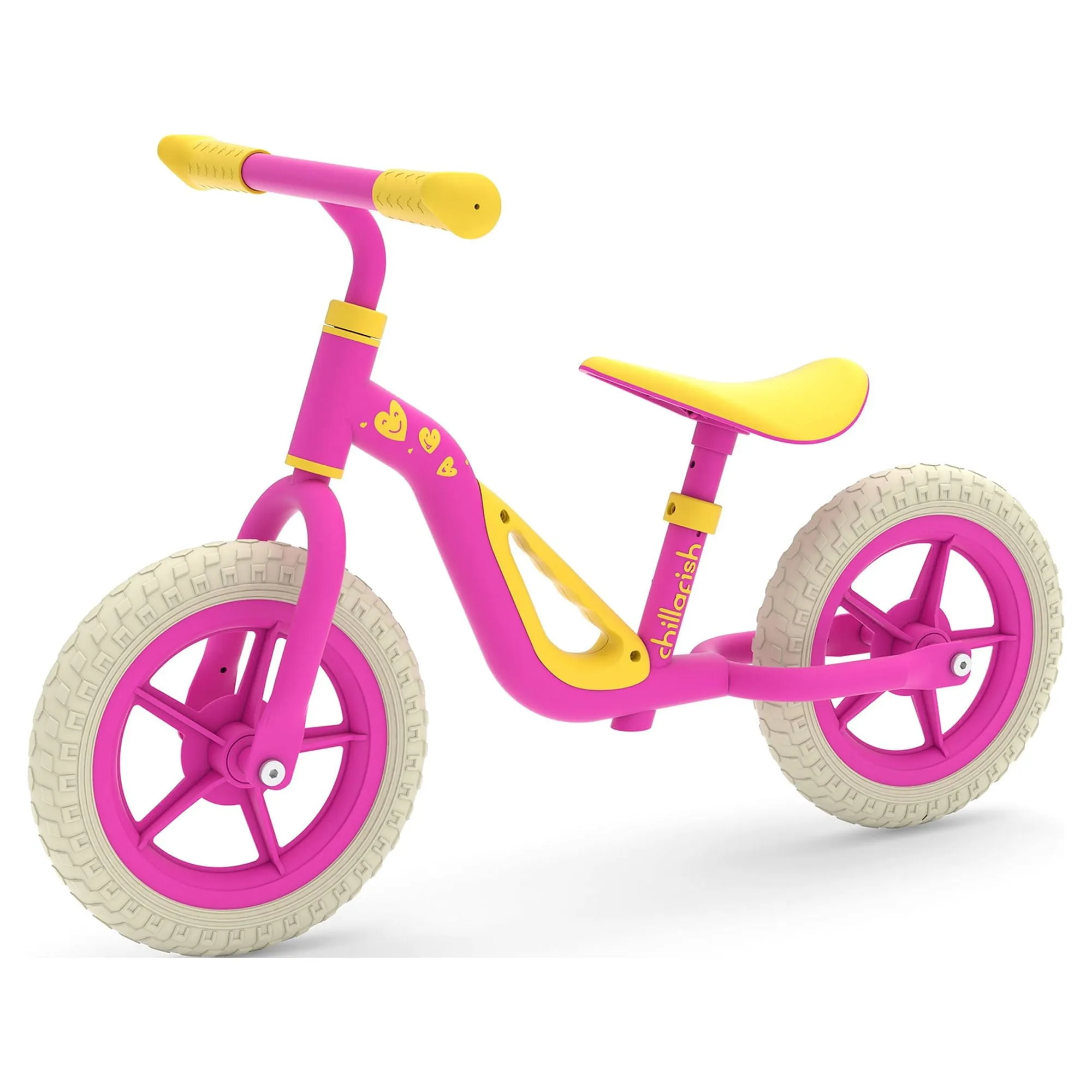 Chillafish Charlie 10" Kids' Balance Bike - Pink