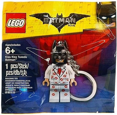 LEGO Batman Movie Kiss Kiss Tuxedo Keychain