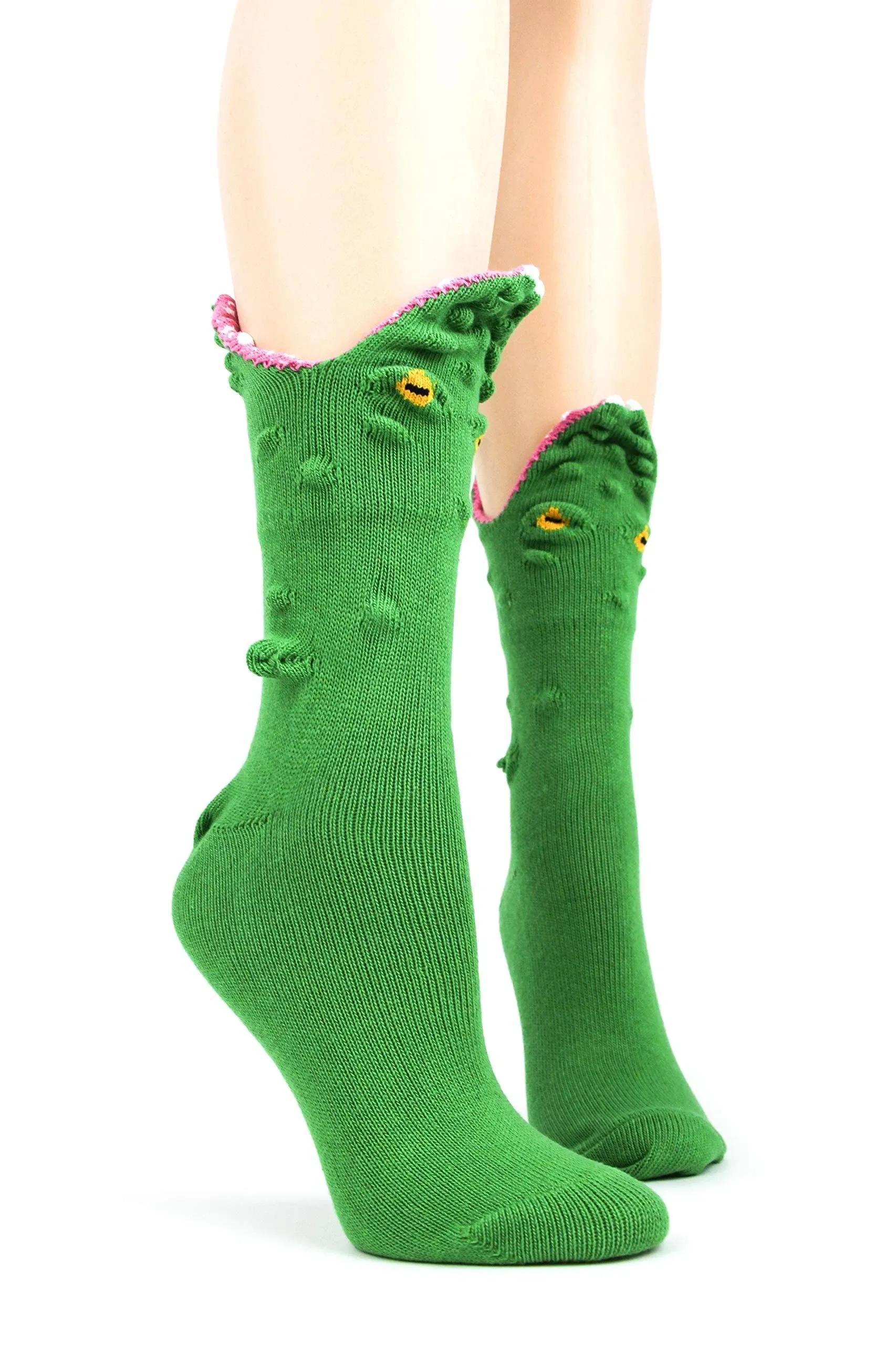 Foot Traffic Alligator 3D Socks