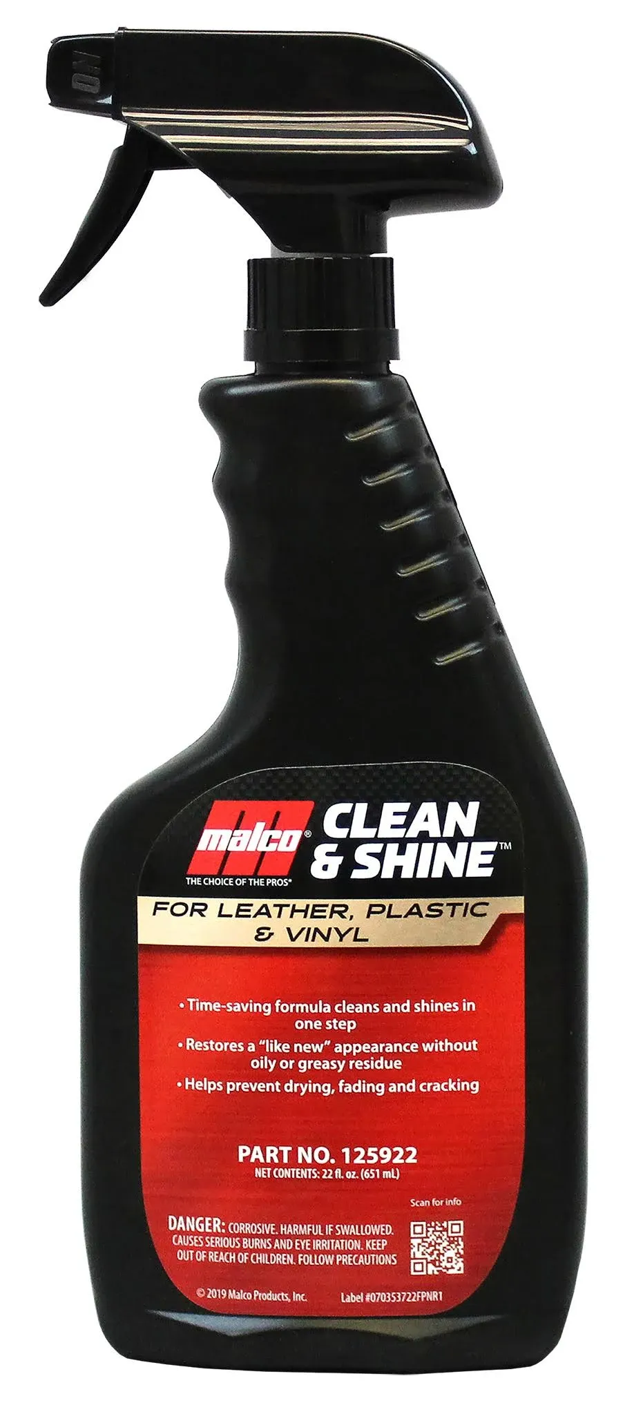 Malco Clean & Shine Interior Cleaner and