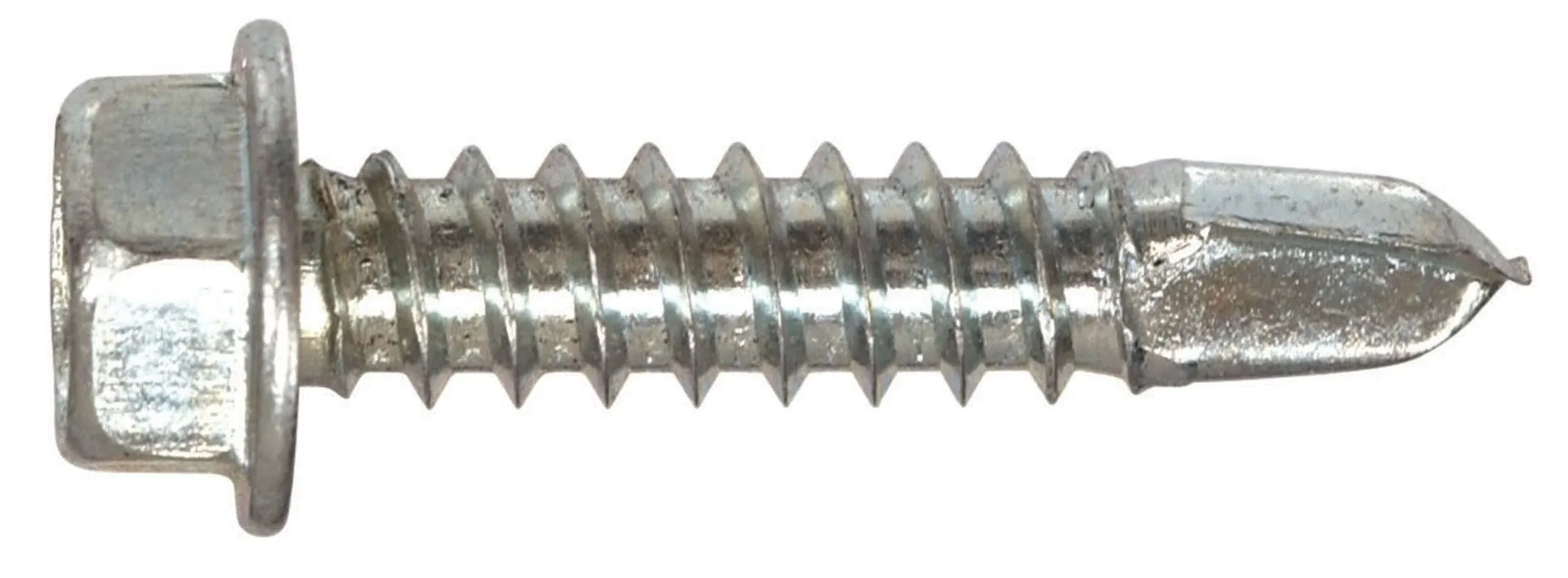 Hillman 12-14 x 1 in. Hex Washer Head Self Drilling Screw 47219