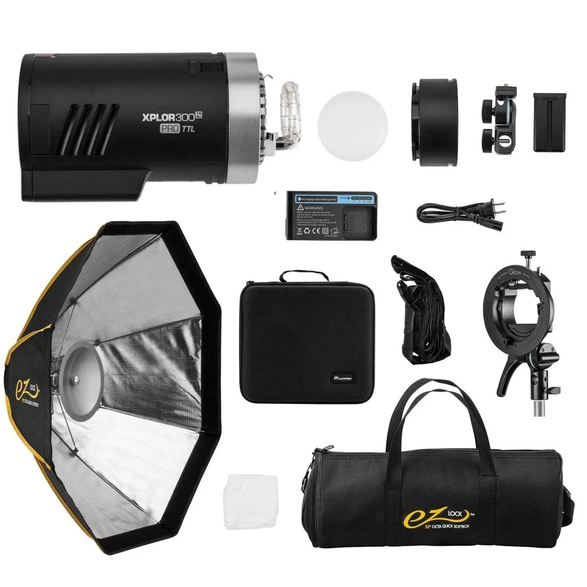 Flashpoint XPLOR 300 Pro TTL R2 Battery-Powered Monolight