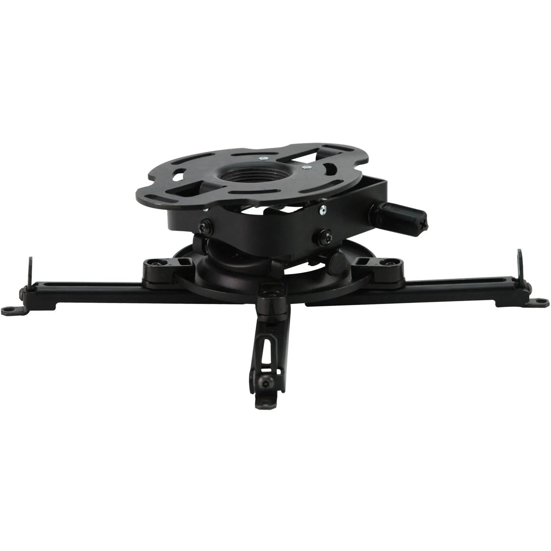 PEERLESS Projector Mount: Projectors, Fixed, PRGS-UNV Black, PRGS-UNV, Black, Powder Coated, Steel