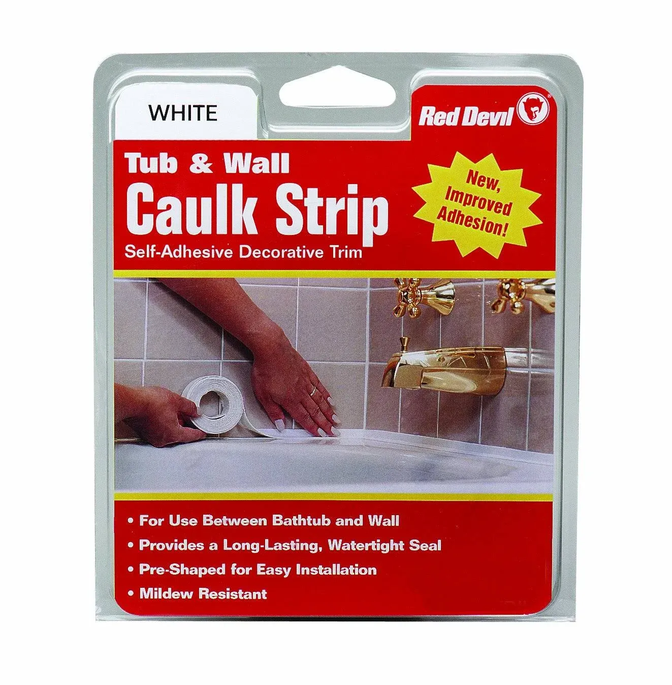 Red Devil Tub and Wall Caulk Strip