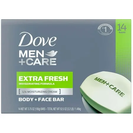 Dove Men+Care Body and Face Bar Extra Fresh