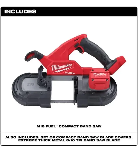 Milwaukee Tool 2829-20 M18 Fuel Compact Band Saw