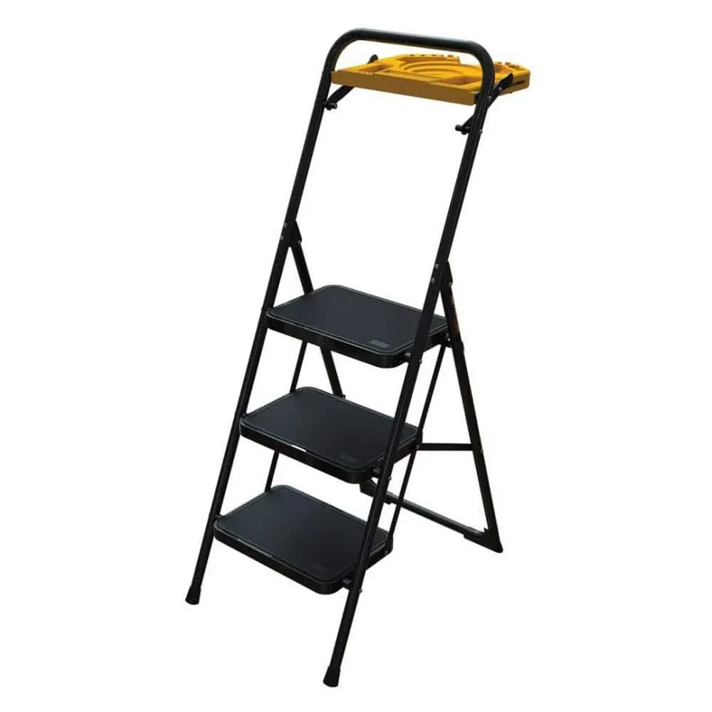 MetalTech 3-Steps Pro Steel Step Stool