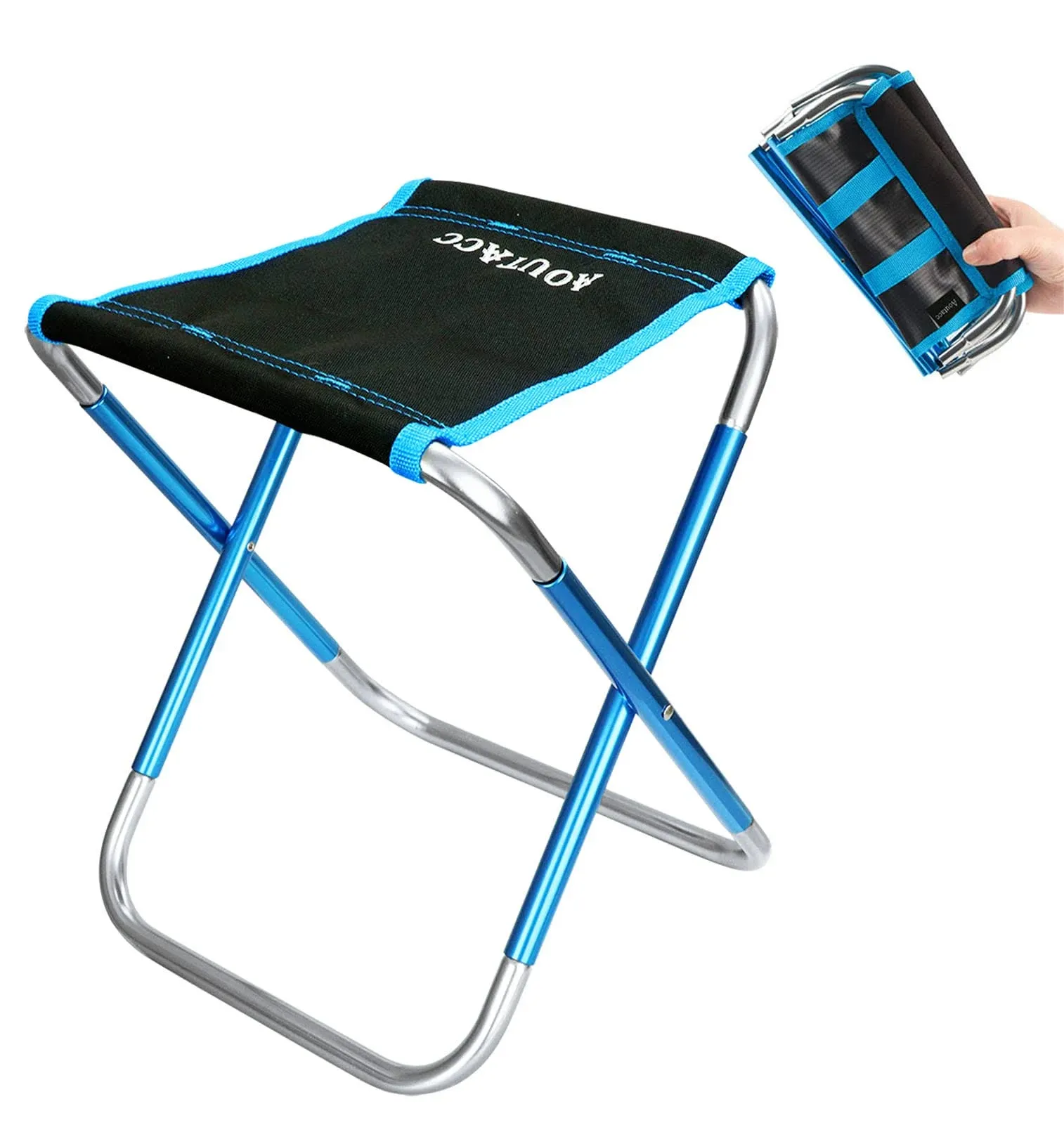 AOUTACC Ultralight Portable Folding Camping Stool for Outdoor Fishing Hiking