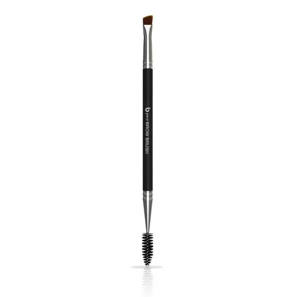 Duo Angled Eyebrow Brush with Spoolie by Beauty Junkees ** Exclusive Dealer