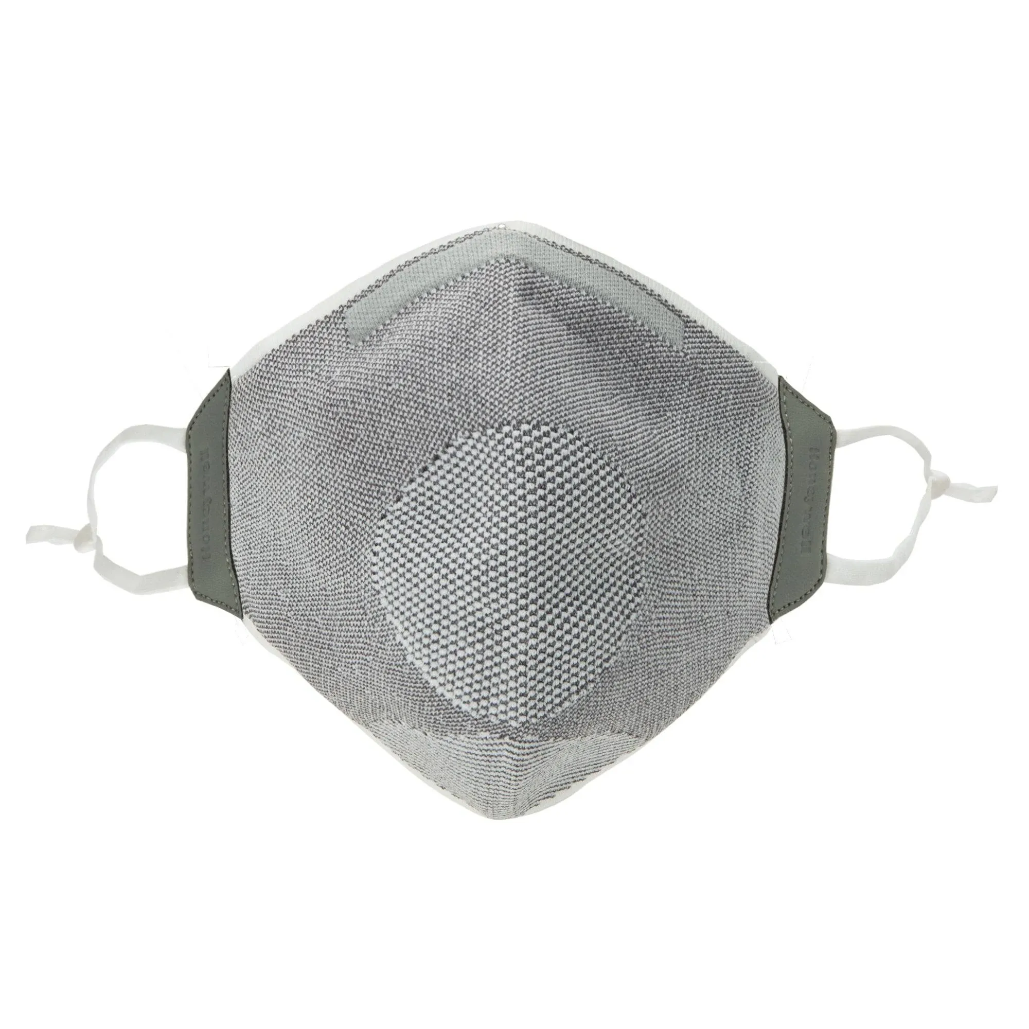 Honeywell Safety Light Gray Dual Layer Face Cover with 8 Replaceable Filters, Size M/L (RWS-50107)