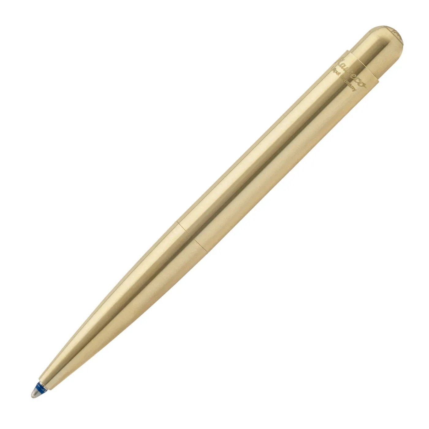 Kaweco Ballpoint Pen Liliput Retractable Eco Brass Gold 10000884